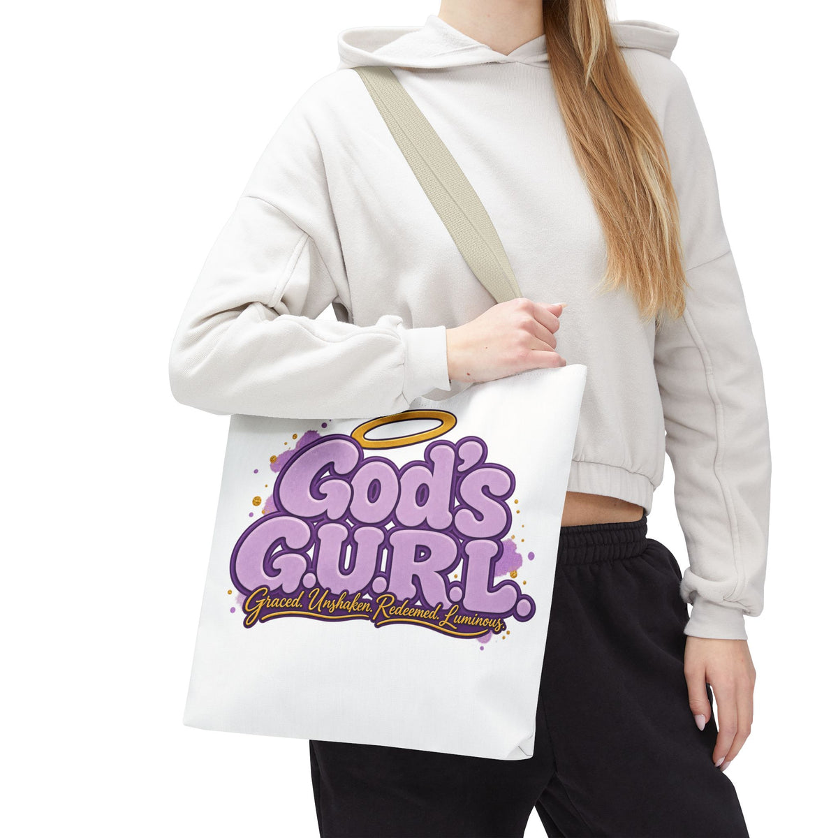 God’s G.U.R.L. Vibrant Faith Tote Bag