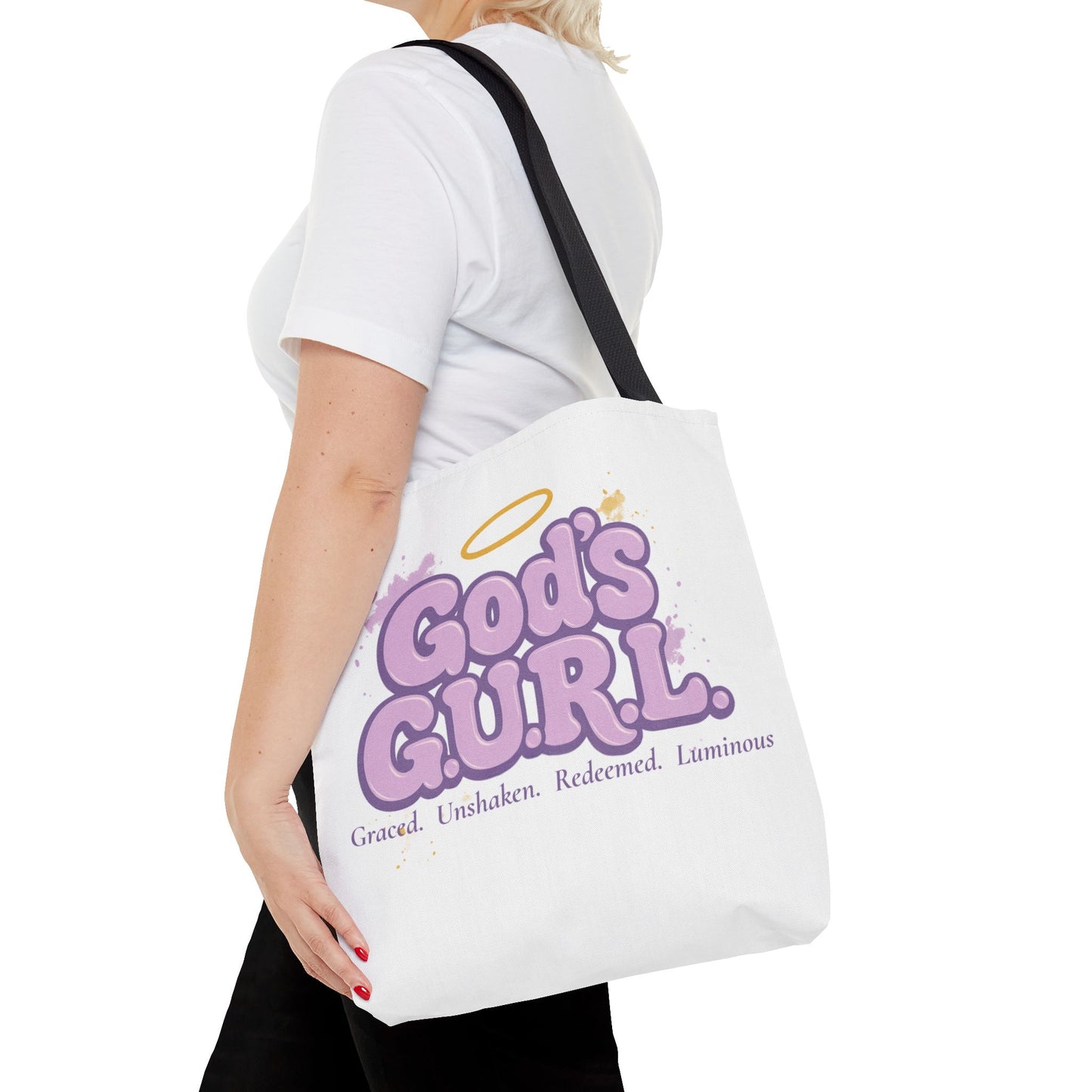 God’s G.U.R.L. Vibrant Faith Tote Bag