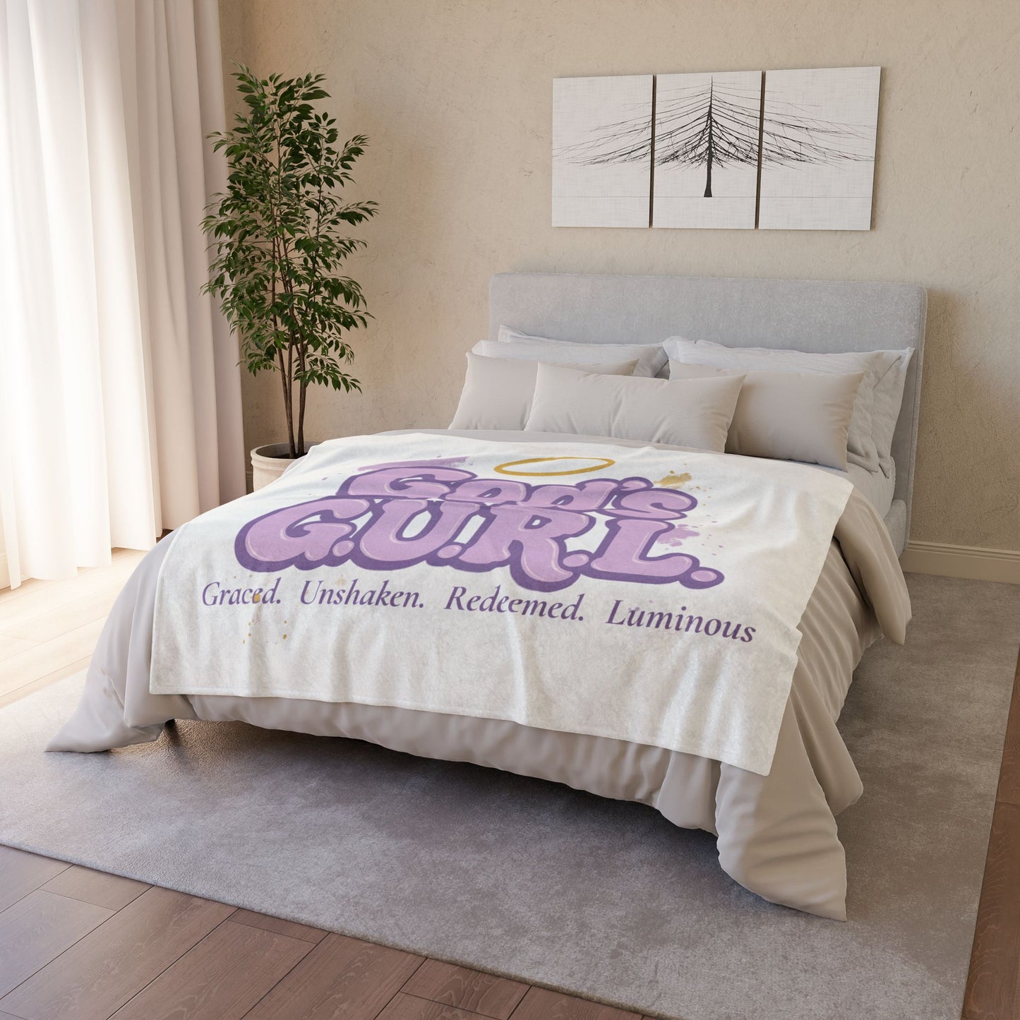 God’s G.U.R.L. Cozy Throw Blanket