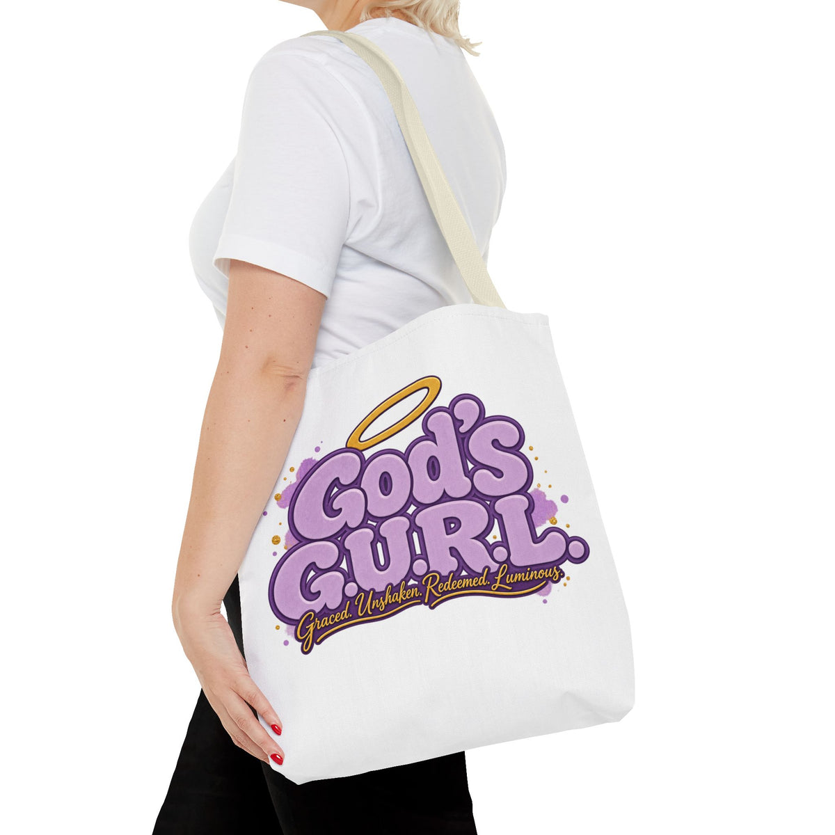 God’s G.U.R.L. Vibrant Faith Tote Bag