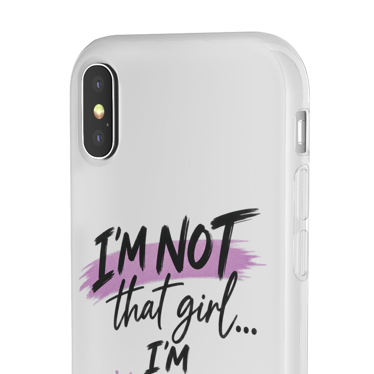 God’s G.U.R.L. Flexi Phone Case – ‘Not That Girl’