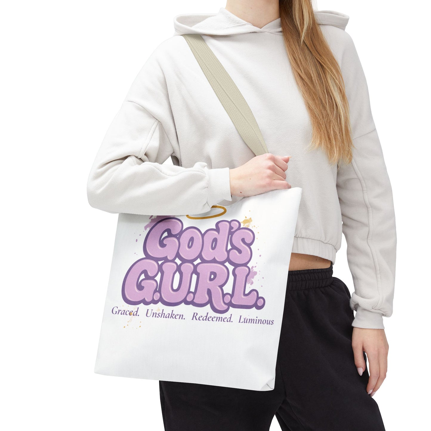 God’s G.U.R.L. Vibrant Faith Tote Bag