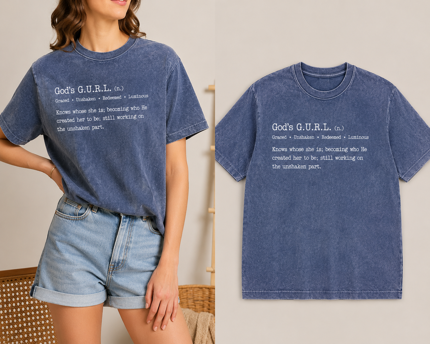 The Unshaken Mineral Wash Tee