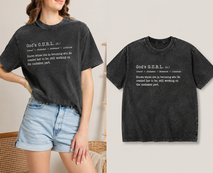 The Unshaken Mineral Wash Tee
